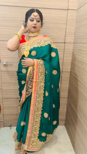 butter silk saree, online ethnic store in India