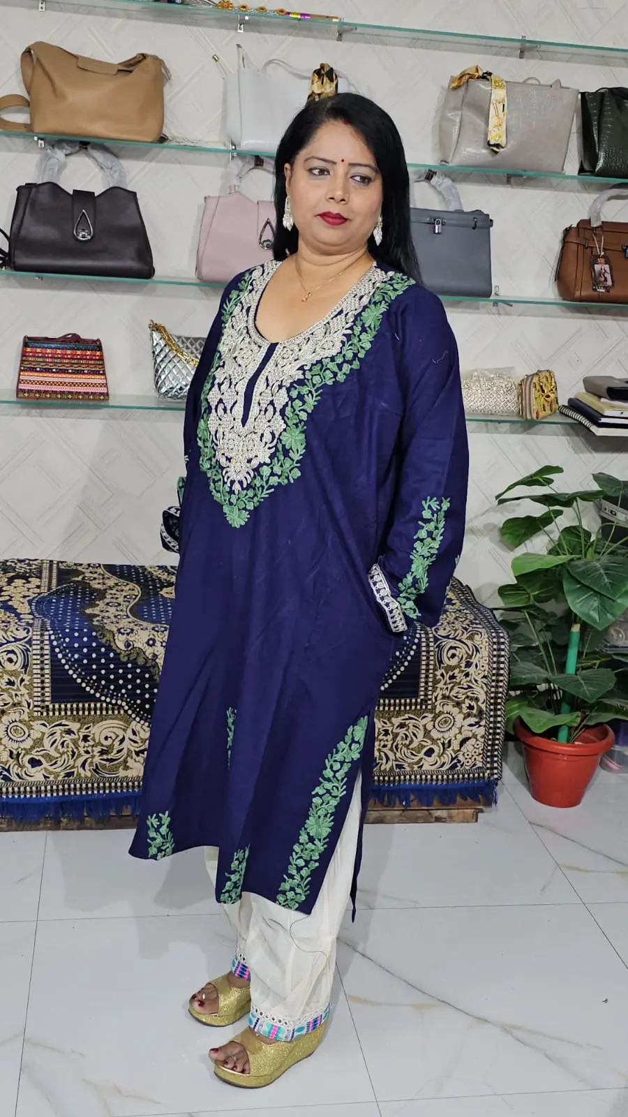 online ethnic store in India, kashmiri firan